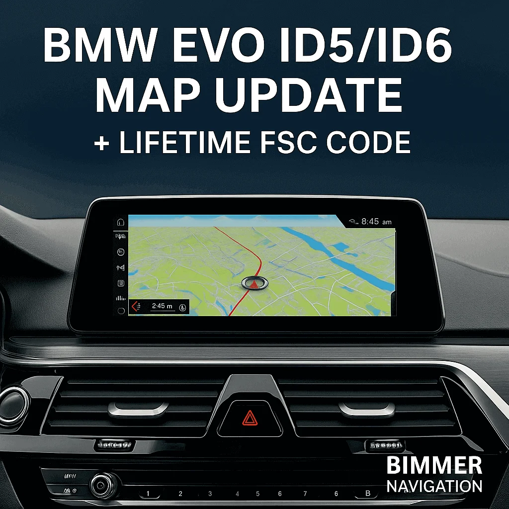 BMW FSC CODE NBT EVO ID5/6